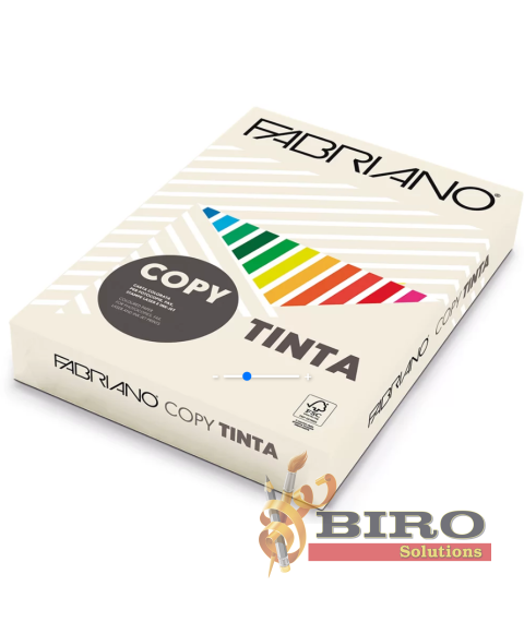 Hîrtie colorată A4 FABRIANO Tinta Avorio, 160 gr/m2, 250 foi, pastel, ivory